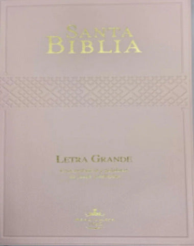 SANTA BIBLIA LETRA GRANDE ROSA 1960