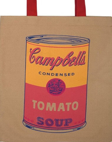 TOTE BAG CANVAS ANDY WARHOL