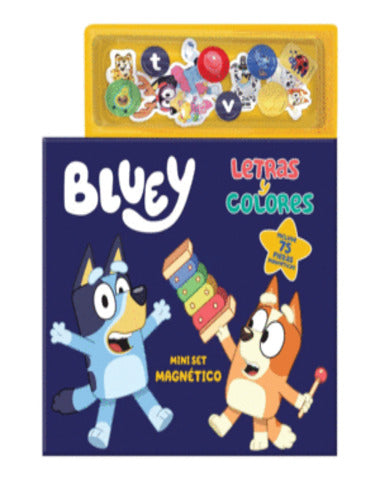LETRAS Y COLORES BLUEY