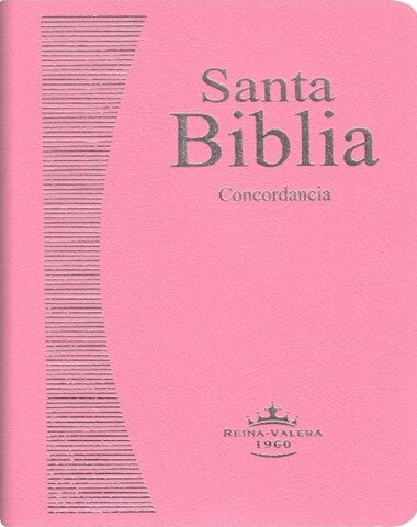 SANTA BIBLIA CONCORDANCIA VINIL ROSA
