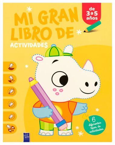 MI GRAN LIBRO DE ACTIVIDADES RINOCERONTE