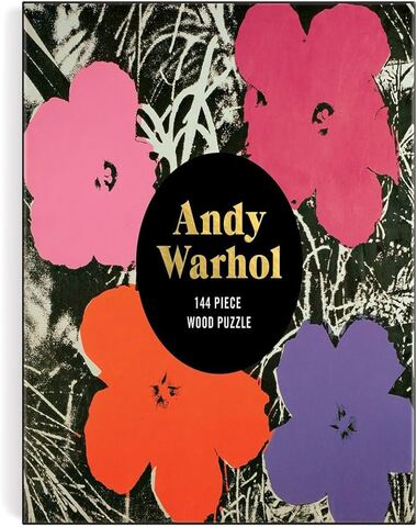 PUZZLE GALISON ANDY WARHOL FLOWES 144 PZ