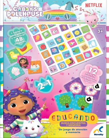 JCA4702 GABBYS DOLLHOUSE EDUCANDO BUSCA