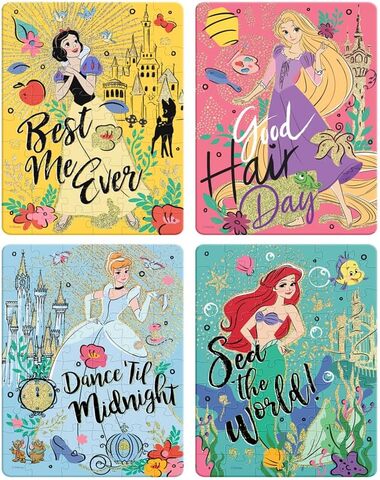 JCA4693 PUZZLE PRINCESAS 4 EN 1 60 PZ