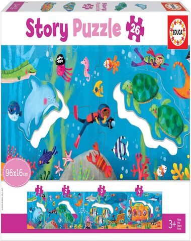 PUZZLE HISTORIA MUNDO SUBMARINO 26 PZ