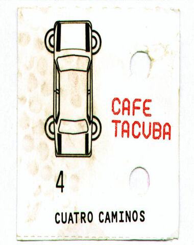 CAFE TACUBA / CUATRO CAMINOS