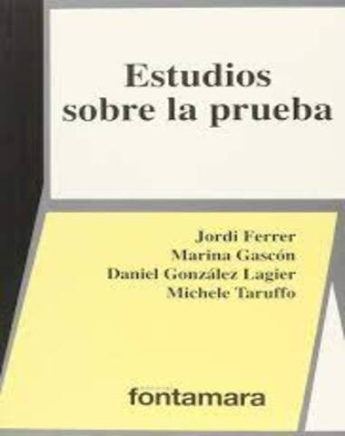 ESTUDIOS SOBRE LA PRUEBA