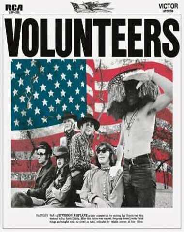 LP JEFFERSON AIRPLANE / VOLUNTEERS