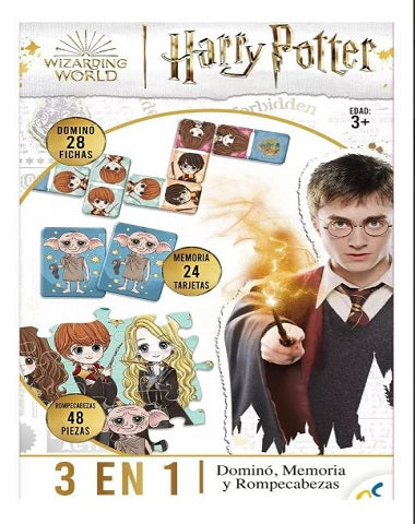 SET 3 EN 1 HARRY POTTER