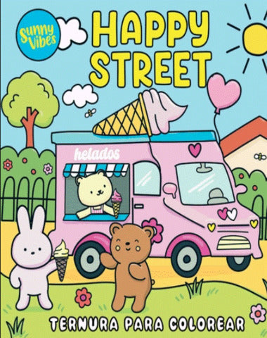 HAPPY STREET LIBRO PARA COLOREAR