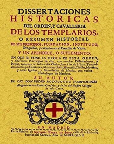 DISSERTACIONES HISTORICAS DEL ORDEN