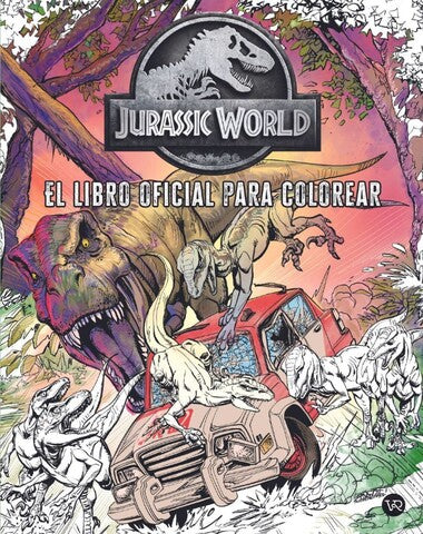 JURASSIC WORLD EL LIBRO PARA COLOREAR