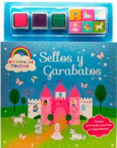 UNICORNIOS MAGICOS SELLOS Y GARABATOS