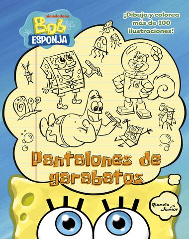 BOB ESPONJA PANTALONES DE GARABATOS