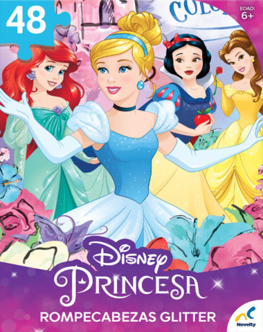 JCA3095 PUZZLE DISNEY PRINCESA GLITTER
