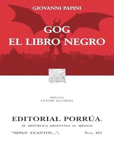 S/C 421 GOG / EL LIBRO NEGRO