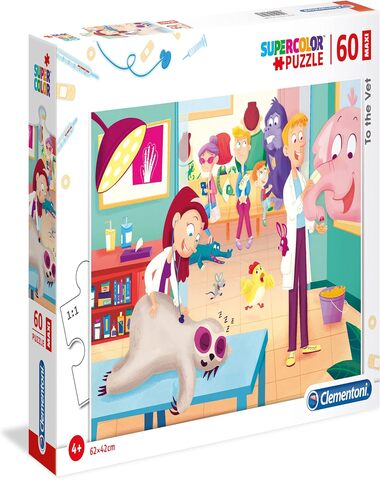 PUZZLE VETERINARIA XXL 60 PZ