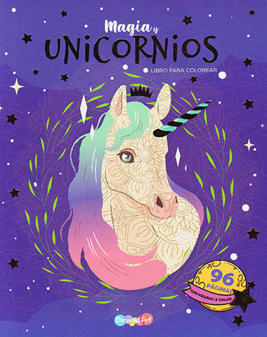 MANDALAS MAGIA Y UNICORNIOS LIBRO PARA C