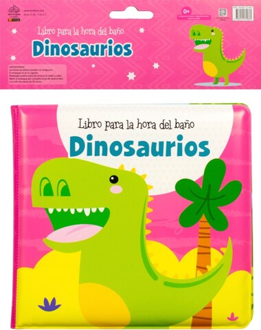 DINOSAURIOS LIBRO PARA LA HORA DEL BAÑO