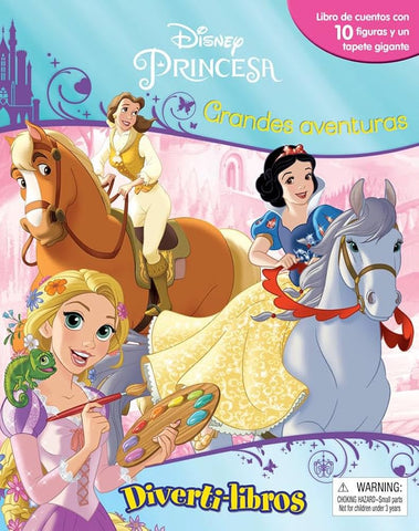 DISNEY PRINCESA DIVERTI LIBROS