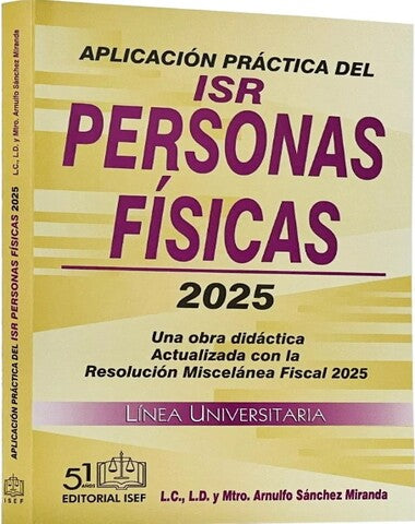 APLICACION PRACTICA DEL ISR PERSONAS FIS