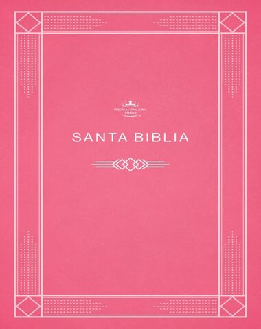 SANTA BIBLIA RUSTICA COLOR ROSA