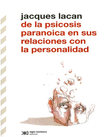 DE LA PSICOSIS PARANOICA EN SUS RELACION