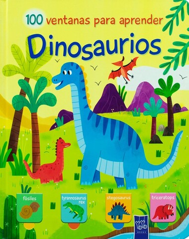 DINOSAURIOS 100 VENTANAS PARA APRENDER