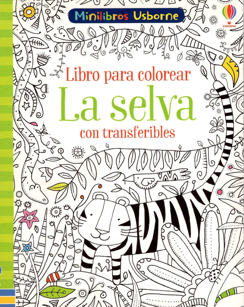 SELVA LIBRO PARA COLOREAR, LA
