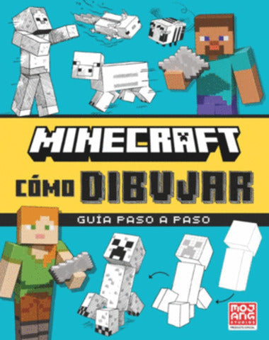 MINECRAFT COMO DIBUJAR GUIA PASO A PASO