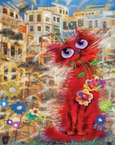 PUZZLE EL GATO ROJO 260 PZ