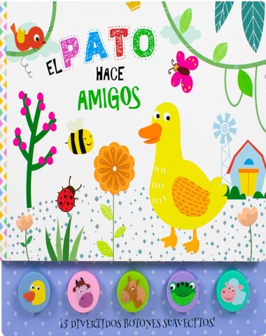 PATO HACE AMIGOS BOTONES DE SILICON