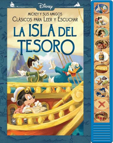 ISLA DEL TESORO DISNEY CLASICOS PARA LEE