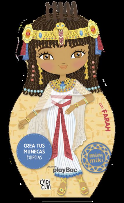 MUÑECA MINI MIKI FARAH DE EGIPTO