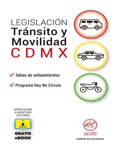 LEGISLACION TRANSITO Y MOVILIDAD CDMX