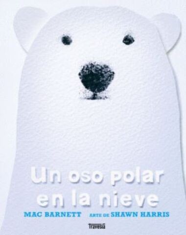 UN OSO POLAR EN LA NIEVE