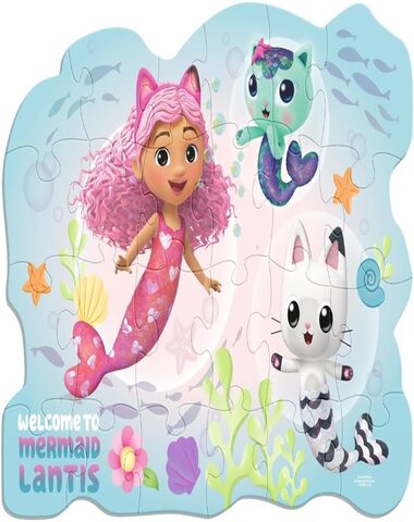 JCA4712 PUZZLE GABBY DOLLHOUSE GIG 24 PZ