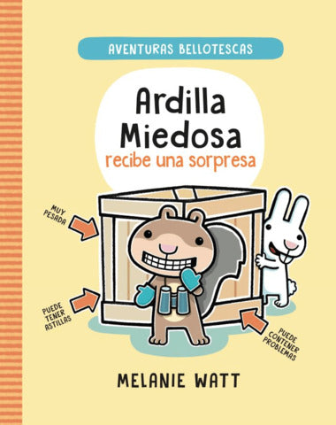 ARDILLA MIEDOSA RECIBE UNA SORPRESA