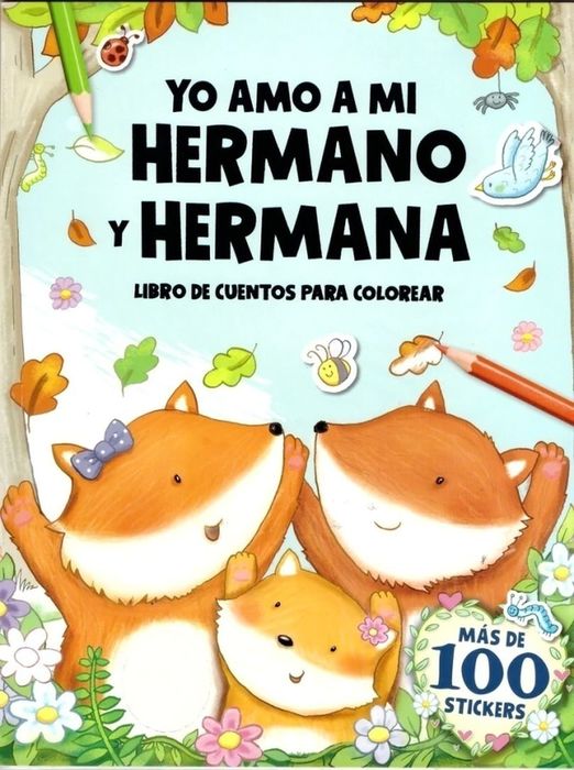 YO AMO A MI HERMANO Y HERMANA LIBRO COLO
