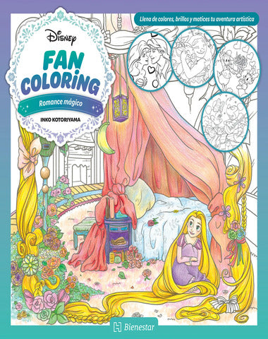 DISNEY FAN COLORING ROMANCE MAGI