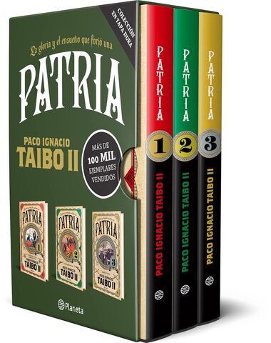 PAQUETE PATRIA TD 3 VOL