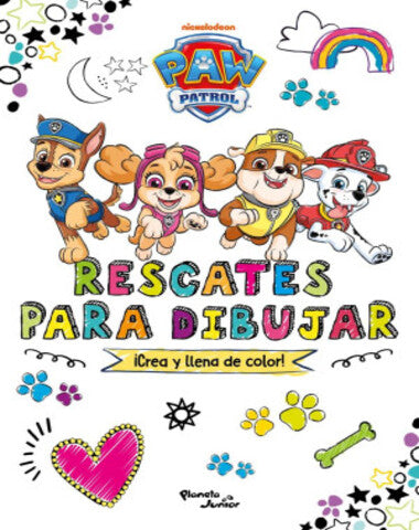 PAW PATROL RESCATES PARA DIBUJAR