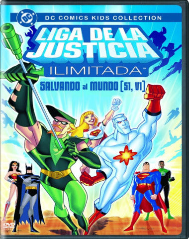 LIGA DE LA JUSTICIA SALVANDO AL MUNDO