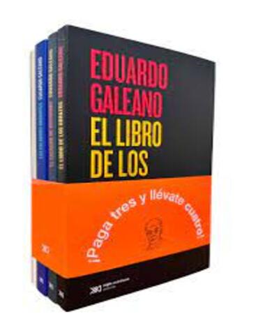 PAQ GALEANO LIBRO DE LOS ABRAZOS CAZADO