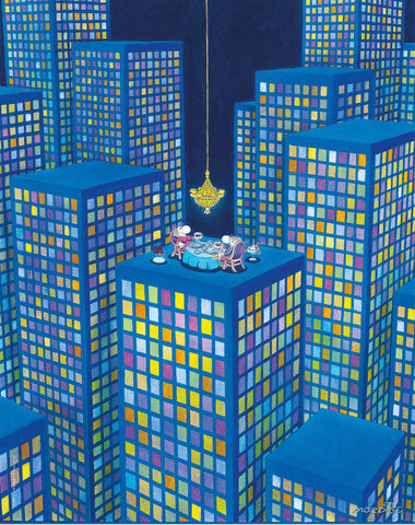 PUZZLE LA CENA MORDILLO 500PZ