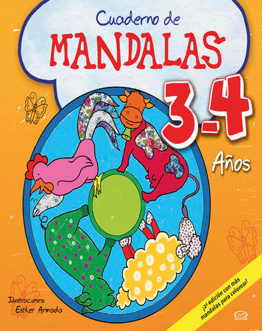 CUADERNO DE MANDALAS 3 - 4 AÑOS