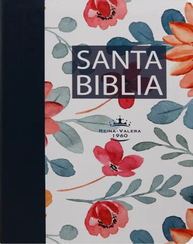SANTA BIBLIA COLORES FLORES