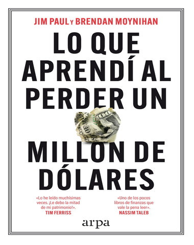 QUE APRENDI AL PERDER UN MILLON DE DOLAR