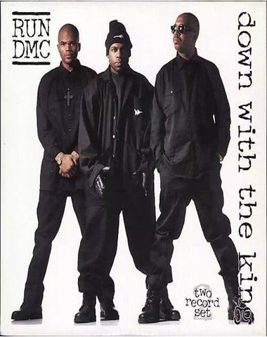 LP RUN DMC / DOWN WITH THE KING