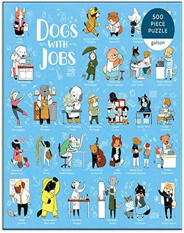 PUZZLE GALISON WHIT JOB 500 PZ